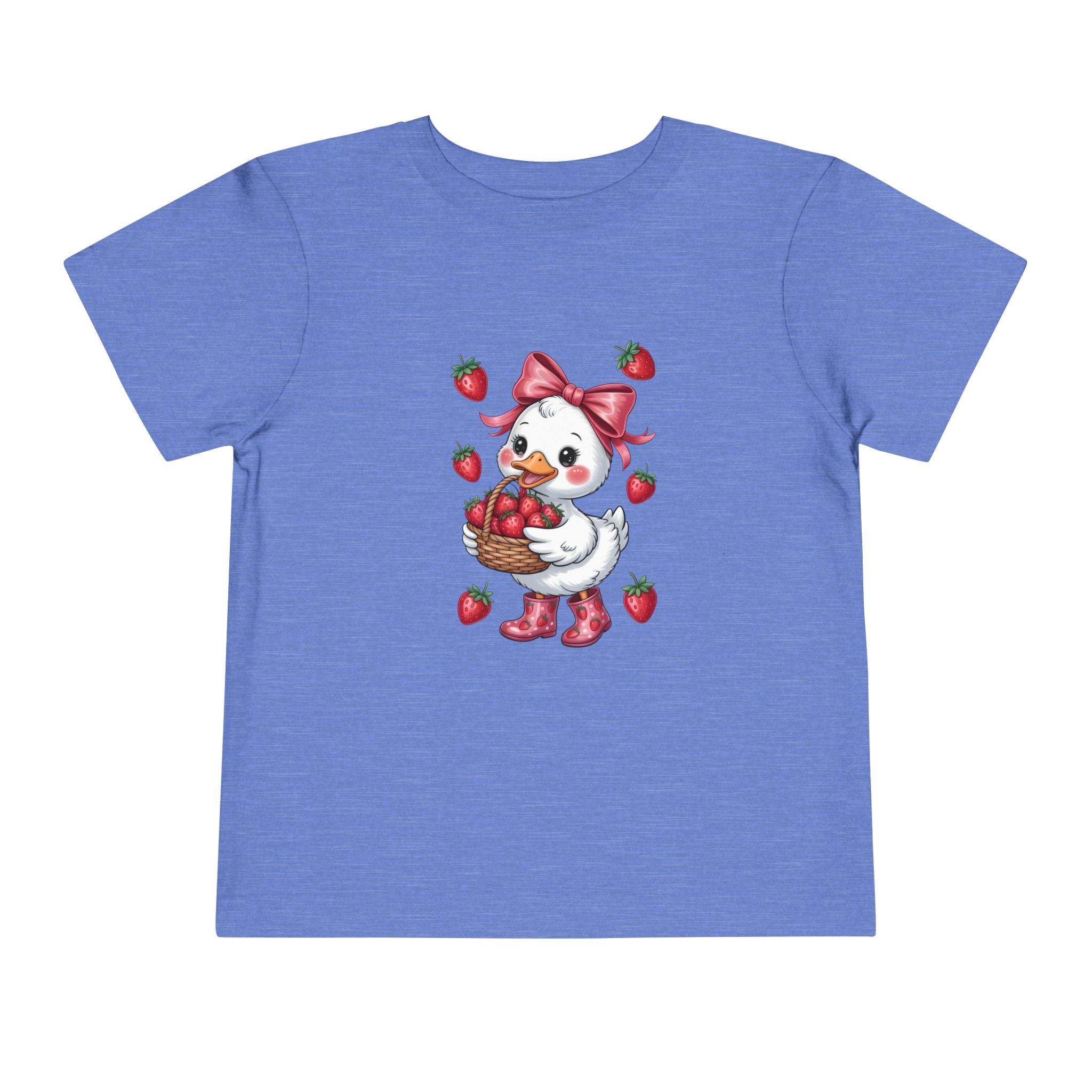 Toddler—Duck with Strawberries Graphic