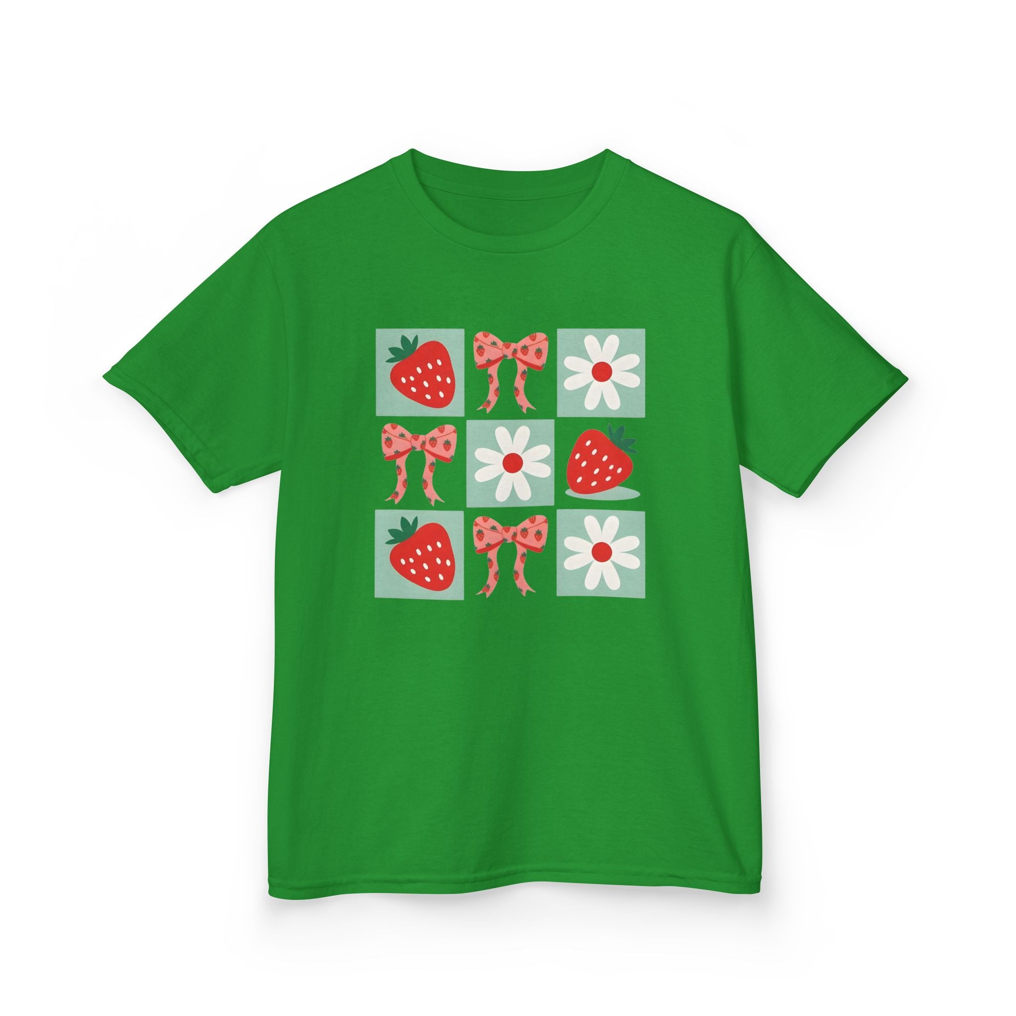 Kids Strawberry & Daisy Graphic Tee