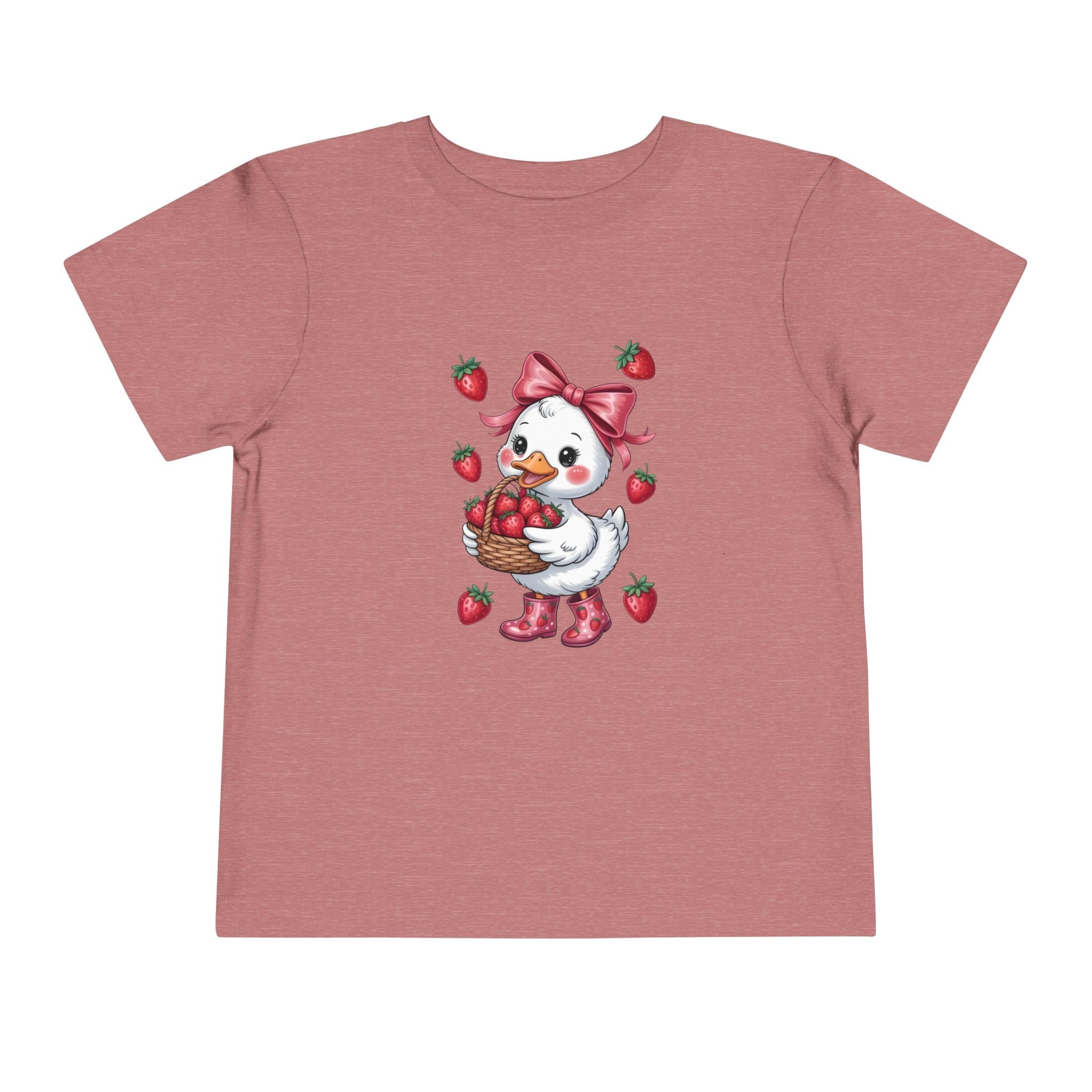 Toddler—Duck with Strawberries Graphic