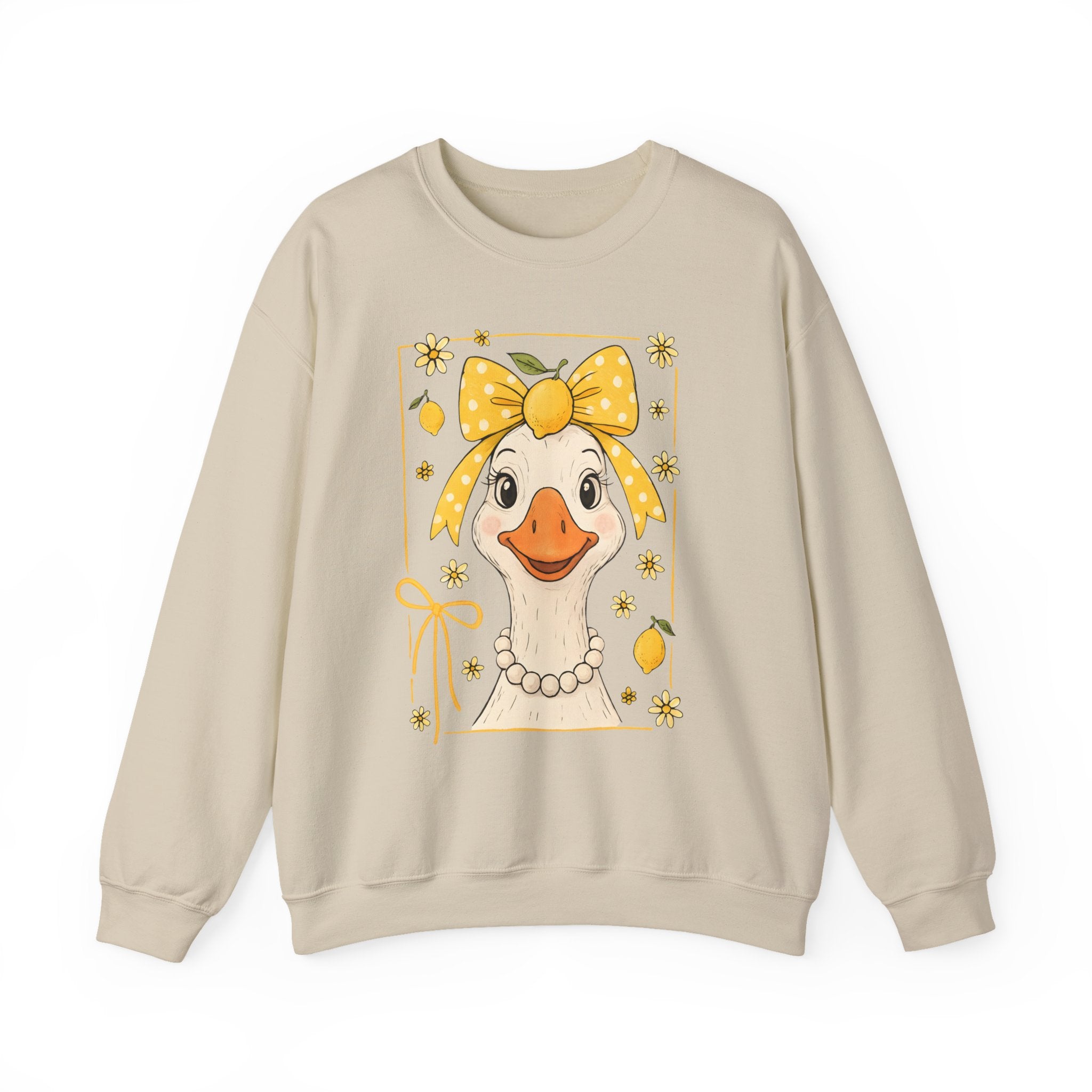 Duck Portrait Crewneck Sweatshirt