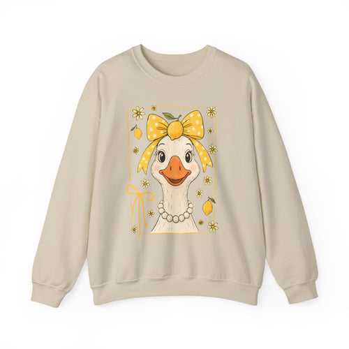 Duck Portrait Crewneck Sweatshirt