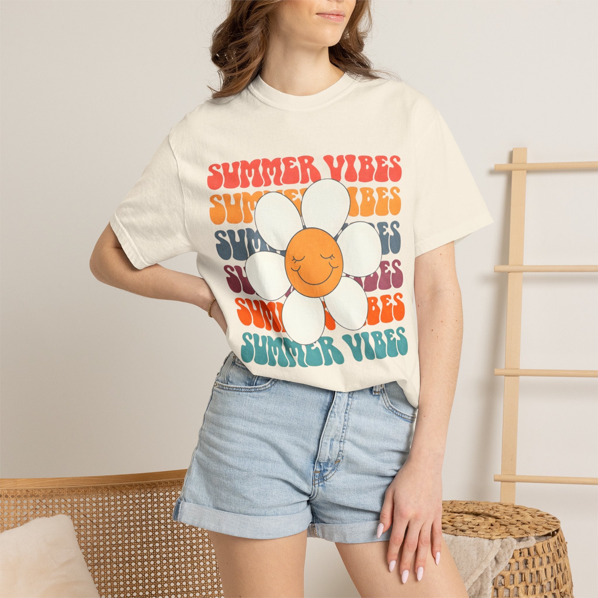 Summer Vibes Daisy T-Shirt