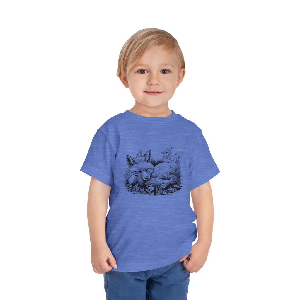 Sleeping Fox Toddler Tee