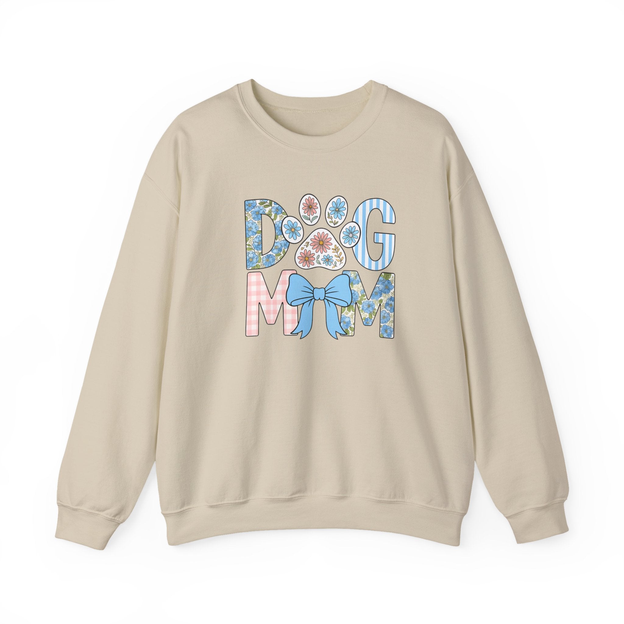 Dog Mom Crewneck Sweatshirt