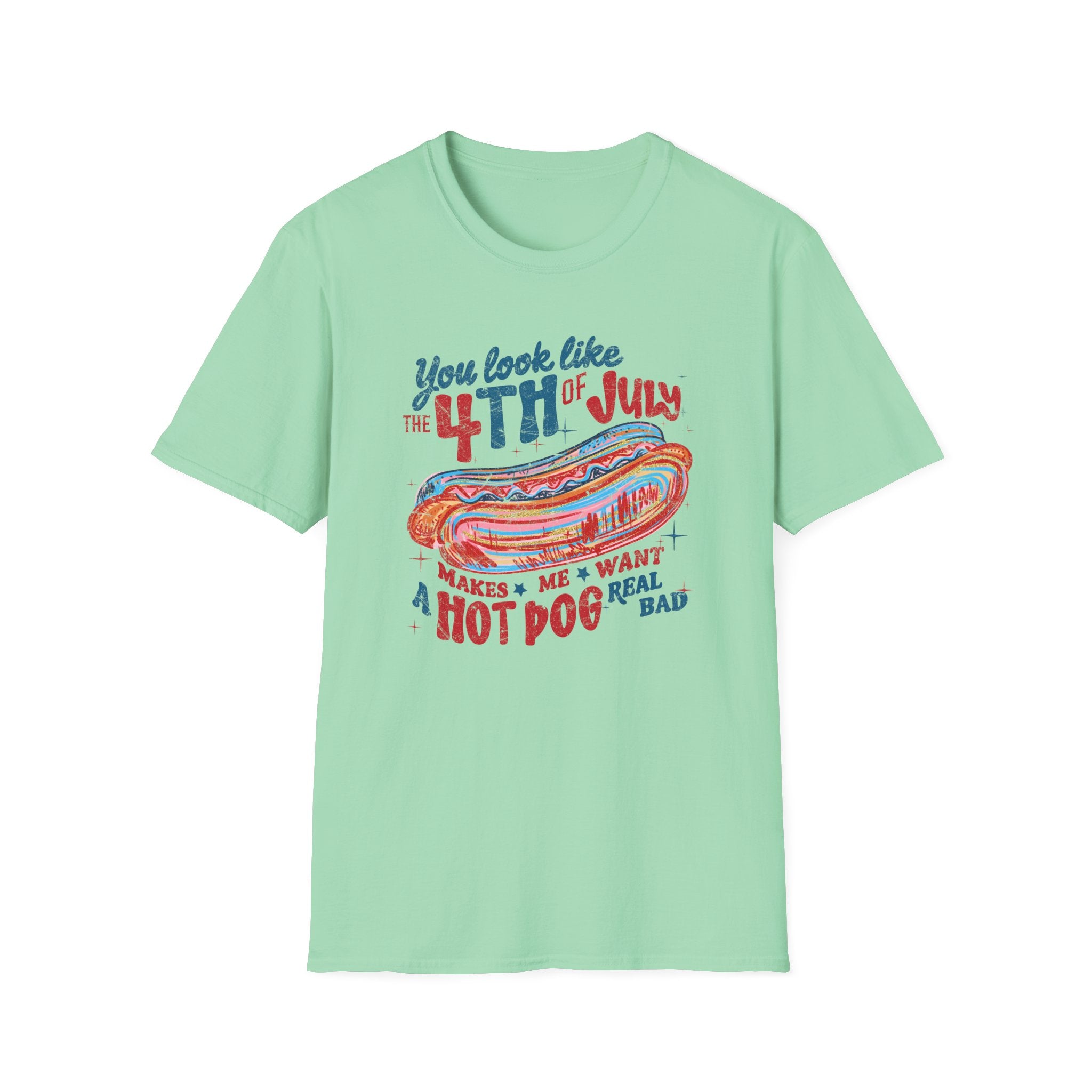 4th of July Hot Dog Tee