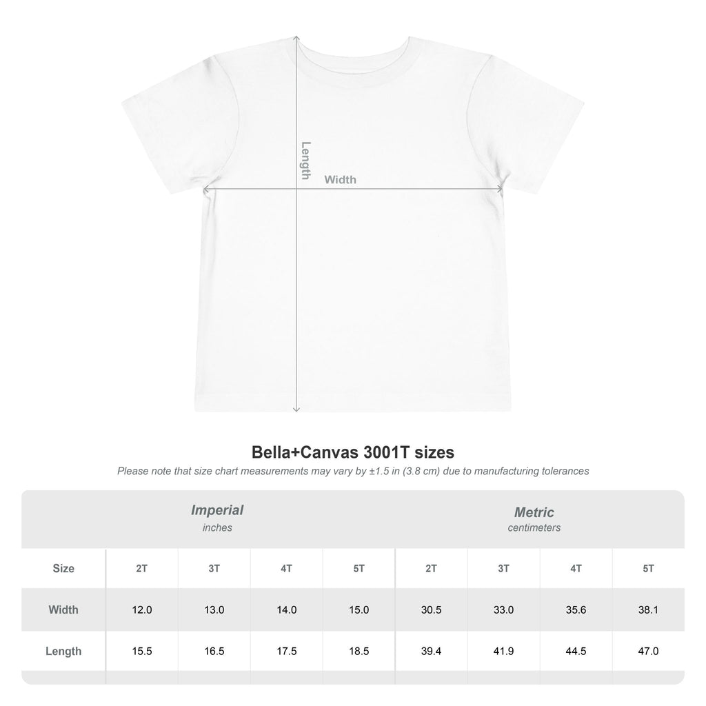 Toddler Tee — Sunset Palm Tree