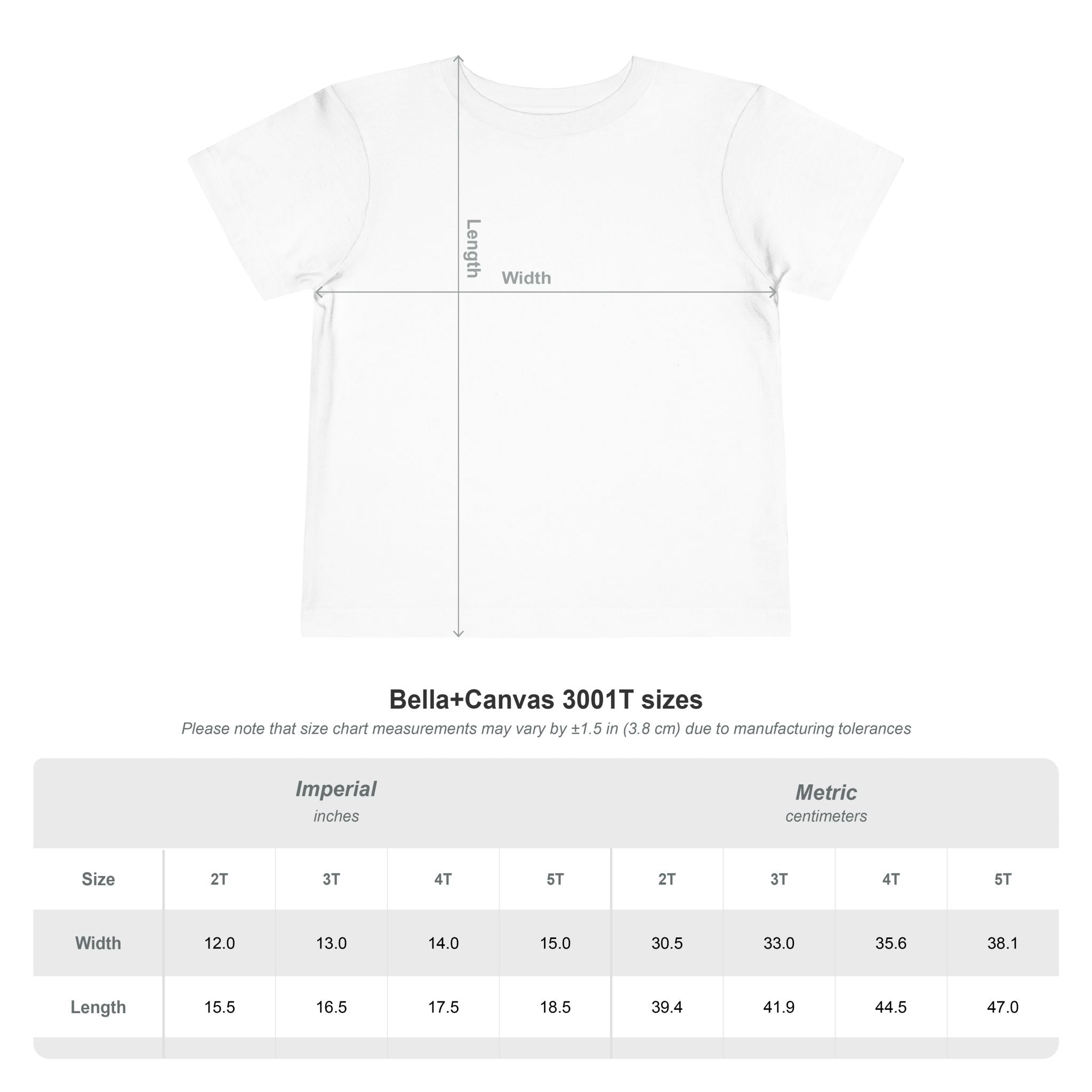 Toddler Tee — Sunset Palm Tree