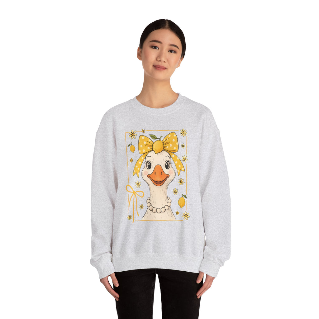 Duck Portrait Crewneck Sweatshirt