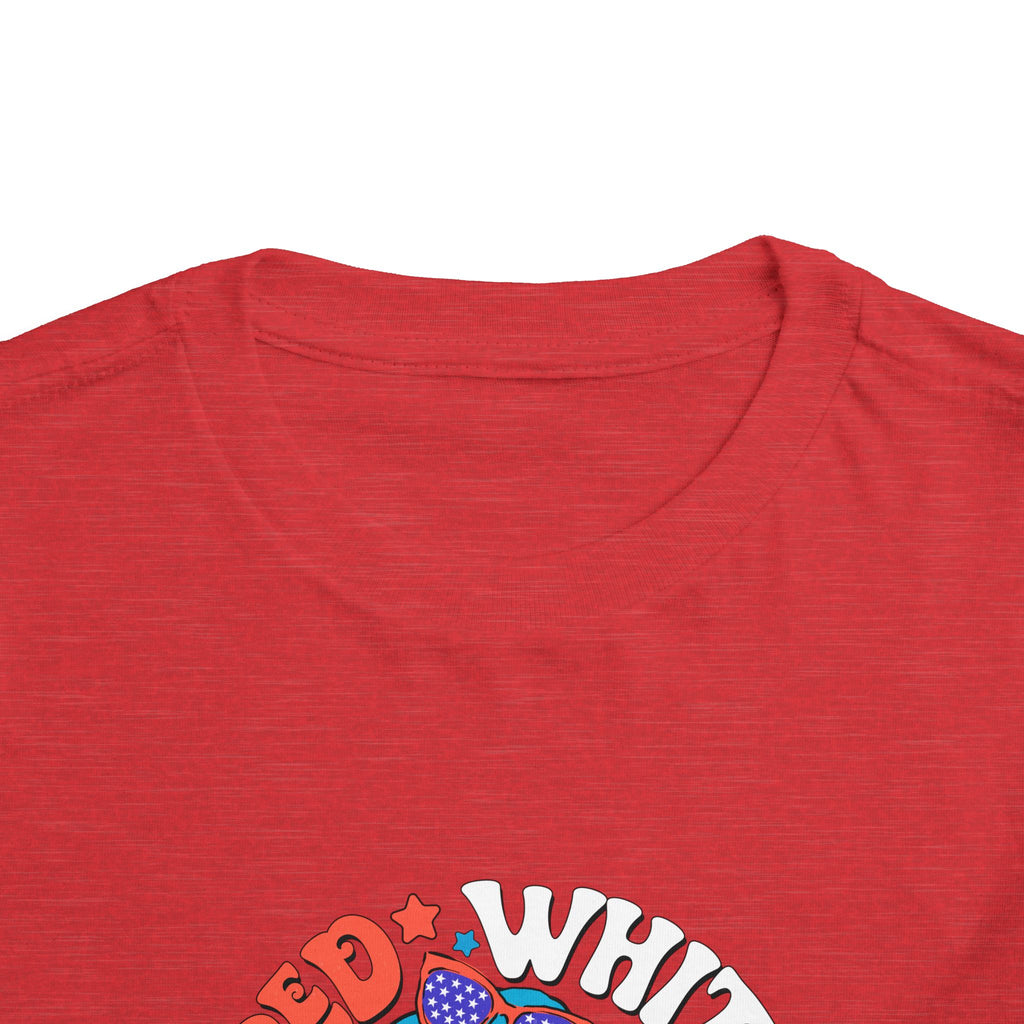 Toddler Tee — Red White & Roar Retro
