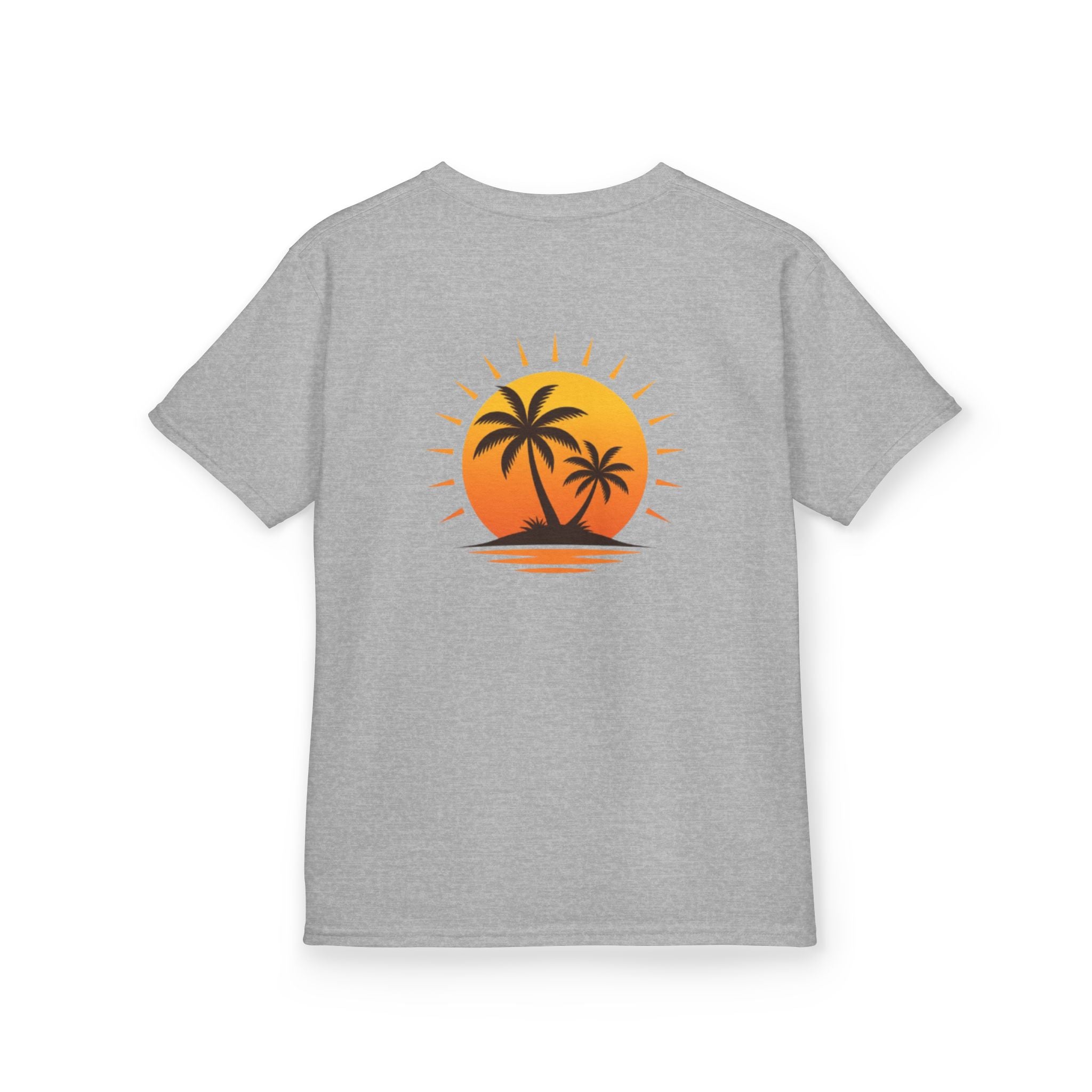 Kids Tee — Sunset Palm Tree