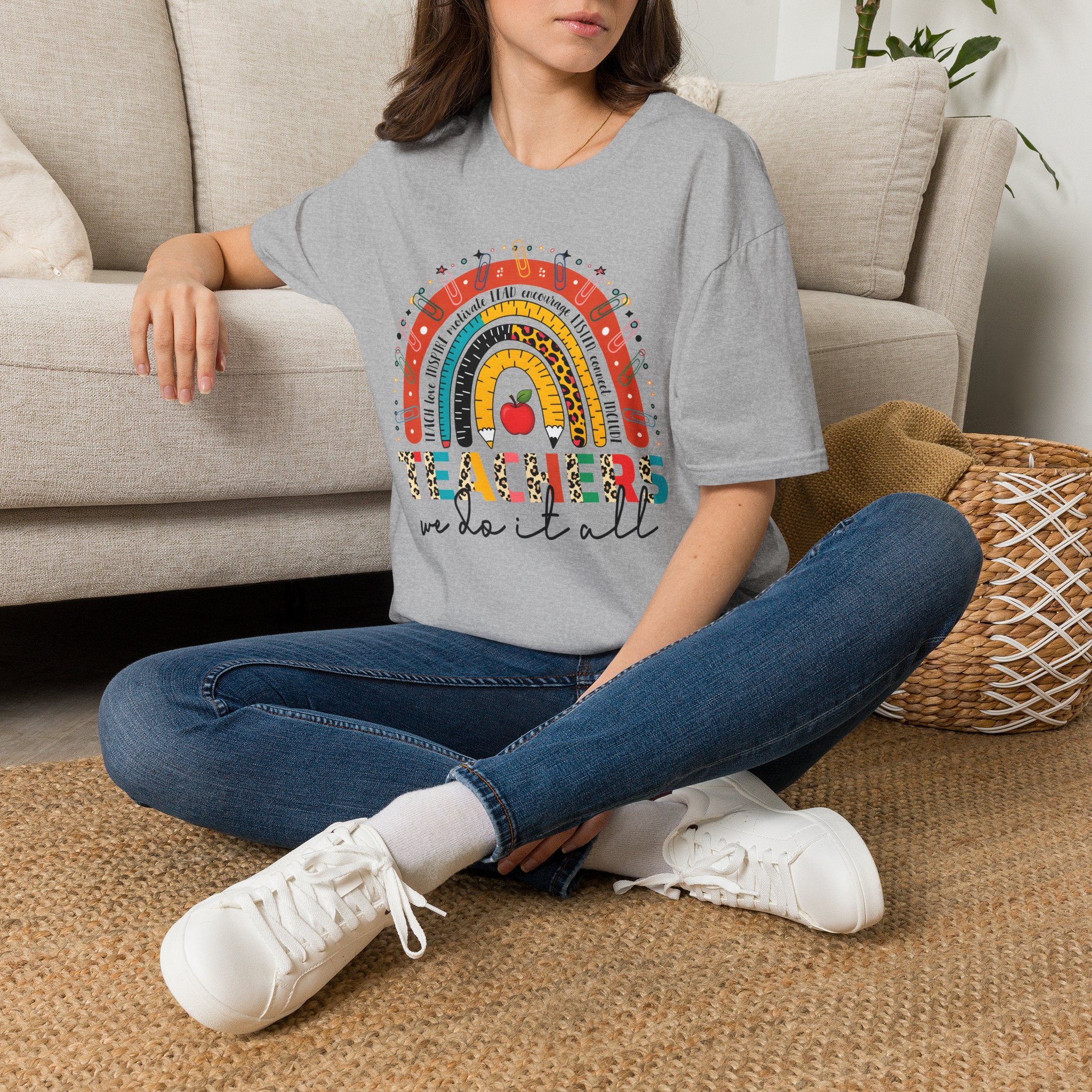 Teacher Rainbow T-Shirt