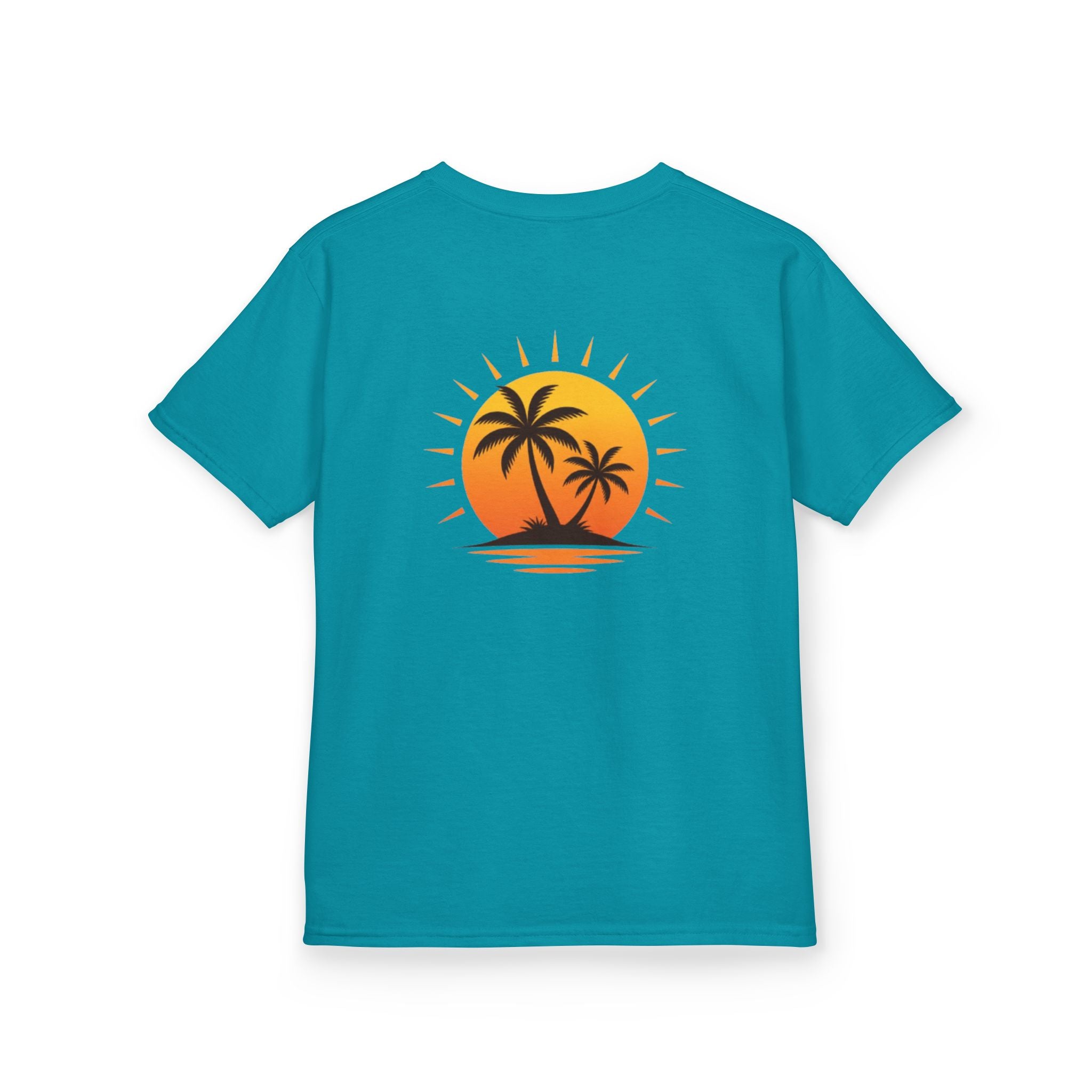 Kids Tee — Sunset Palm Tree