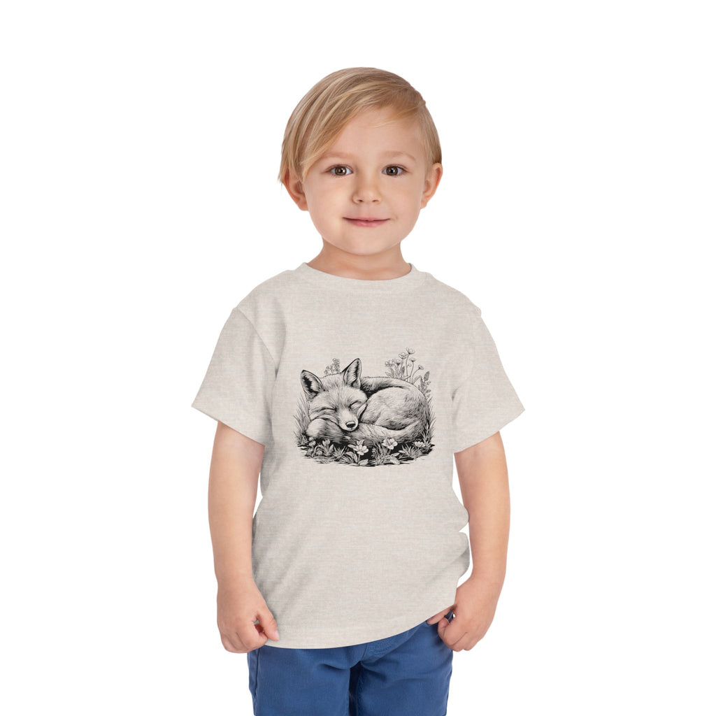 Sleeping Fox Toddler Tee