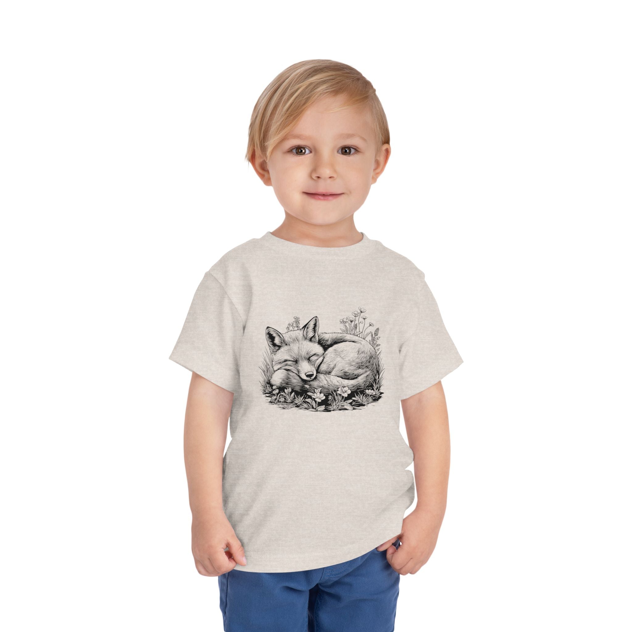 Sleeping Fox Toddler Tee
