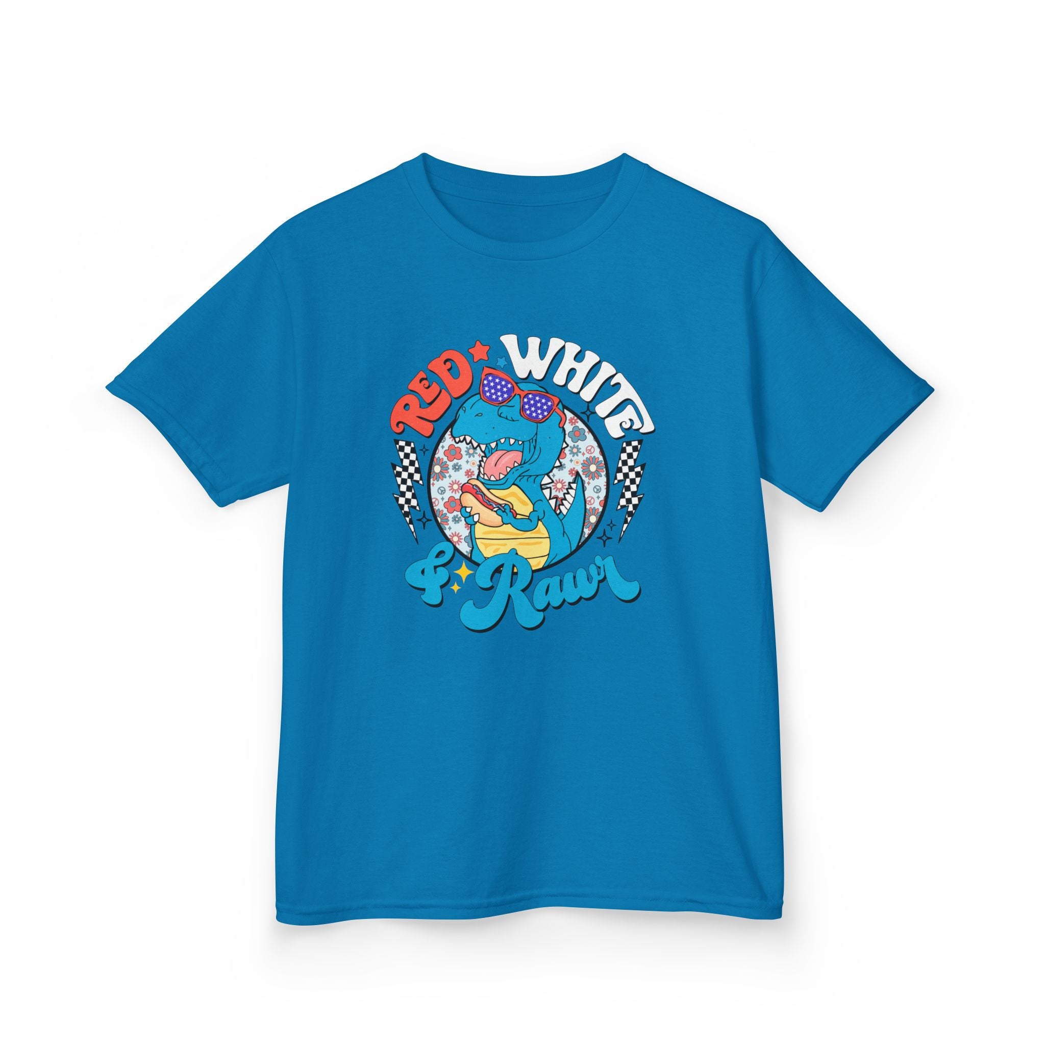 Kids Tee — Red White & Roar Retro