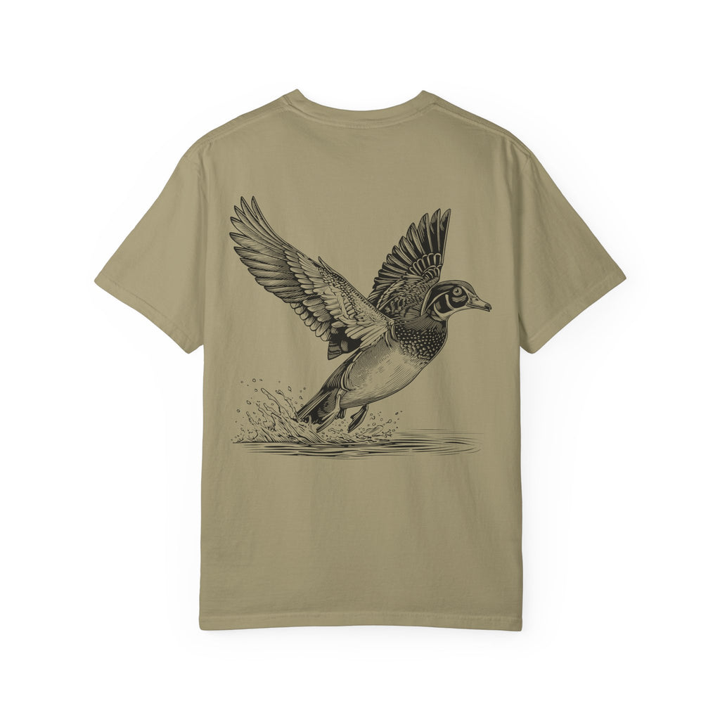 Son & Oak Wood Duck Flying Graphic Tee
