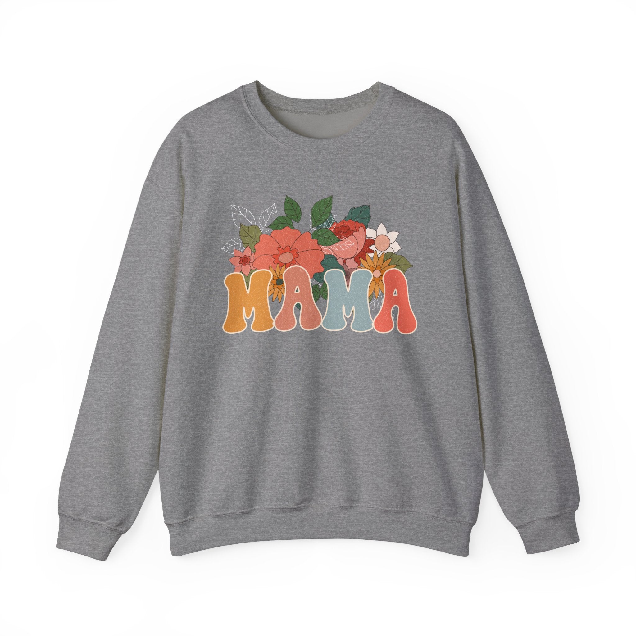 Mama Floral Crewneck Sweatshirt