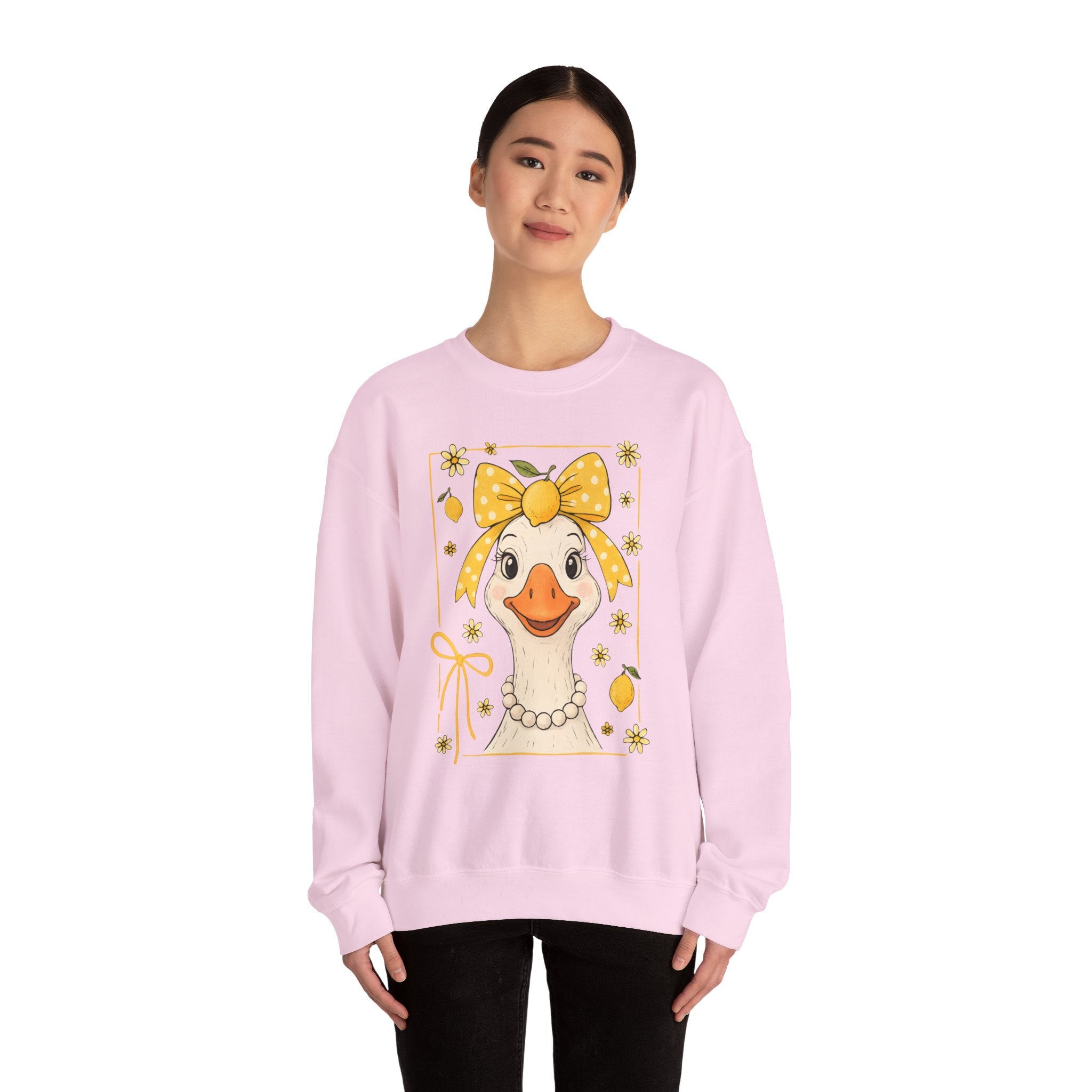 Duck Portrait Crewneck Sweatshirt