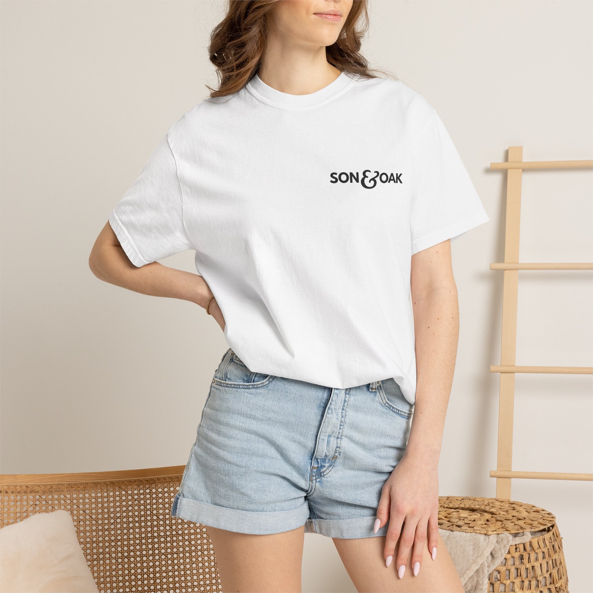 Son & Oak Wood Duck Flying Graphic Tee