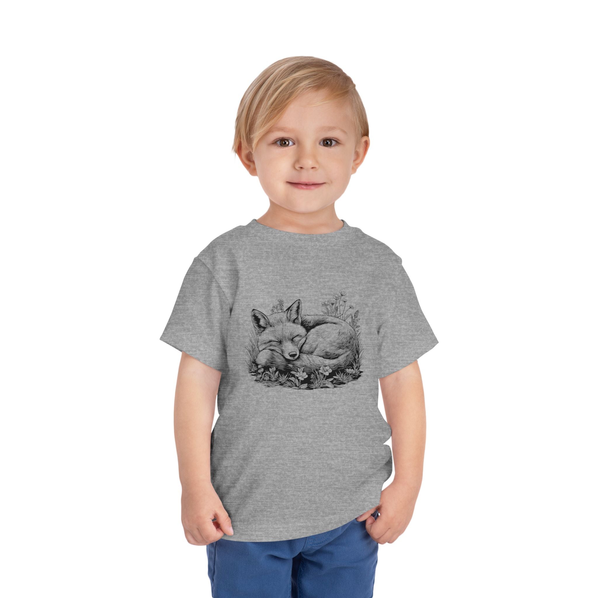 Sleeping Fox Toddler Tee
