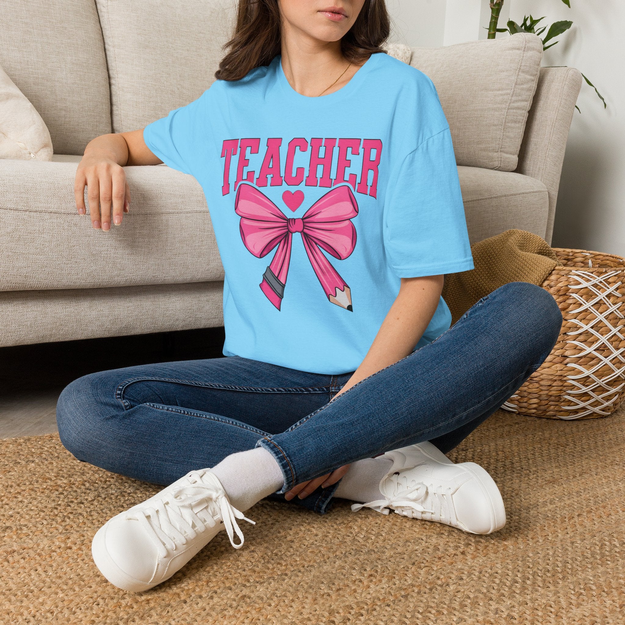 Teacher Bow T‑Shirt