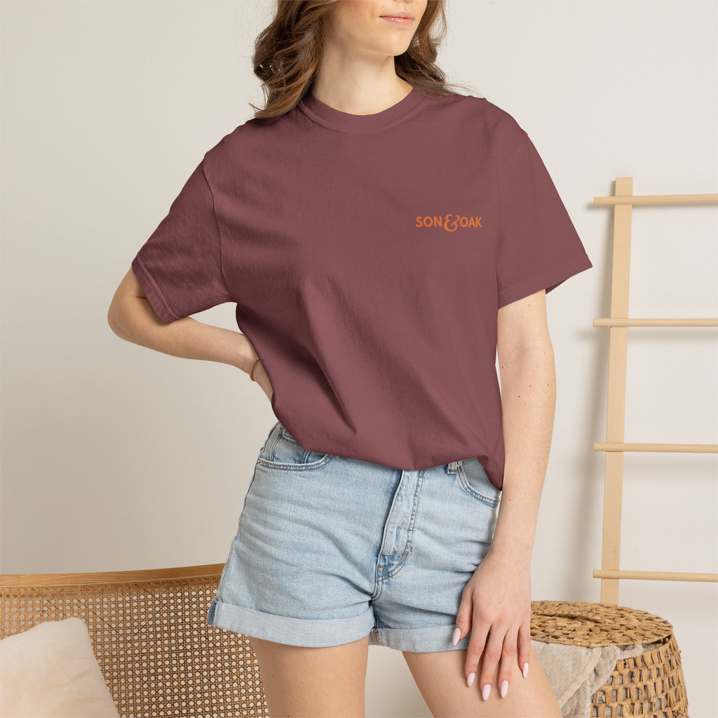 Sunset Palm Tee