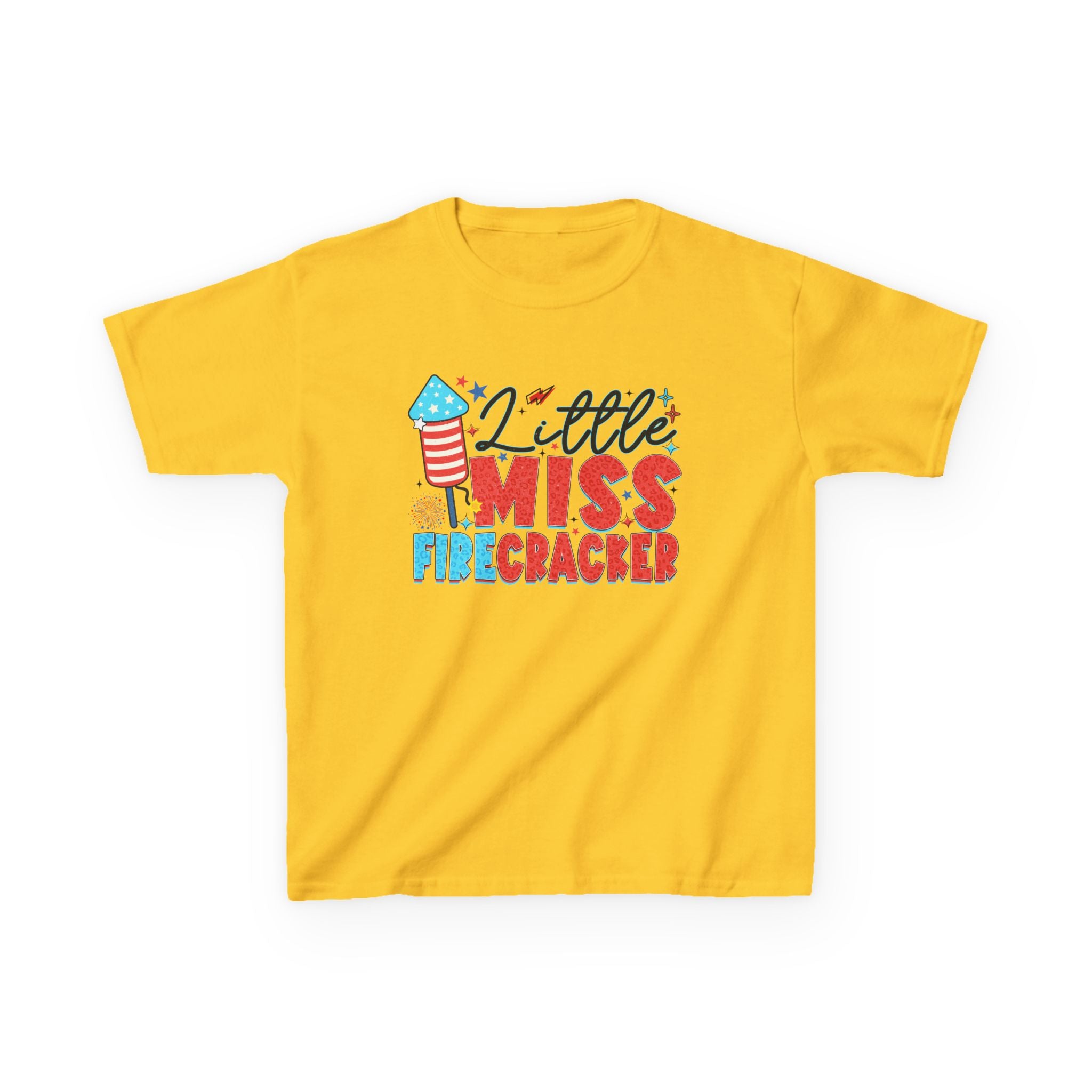Kids Tee — Little Miss Firecracker
