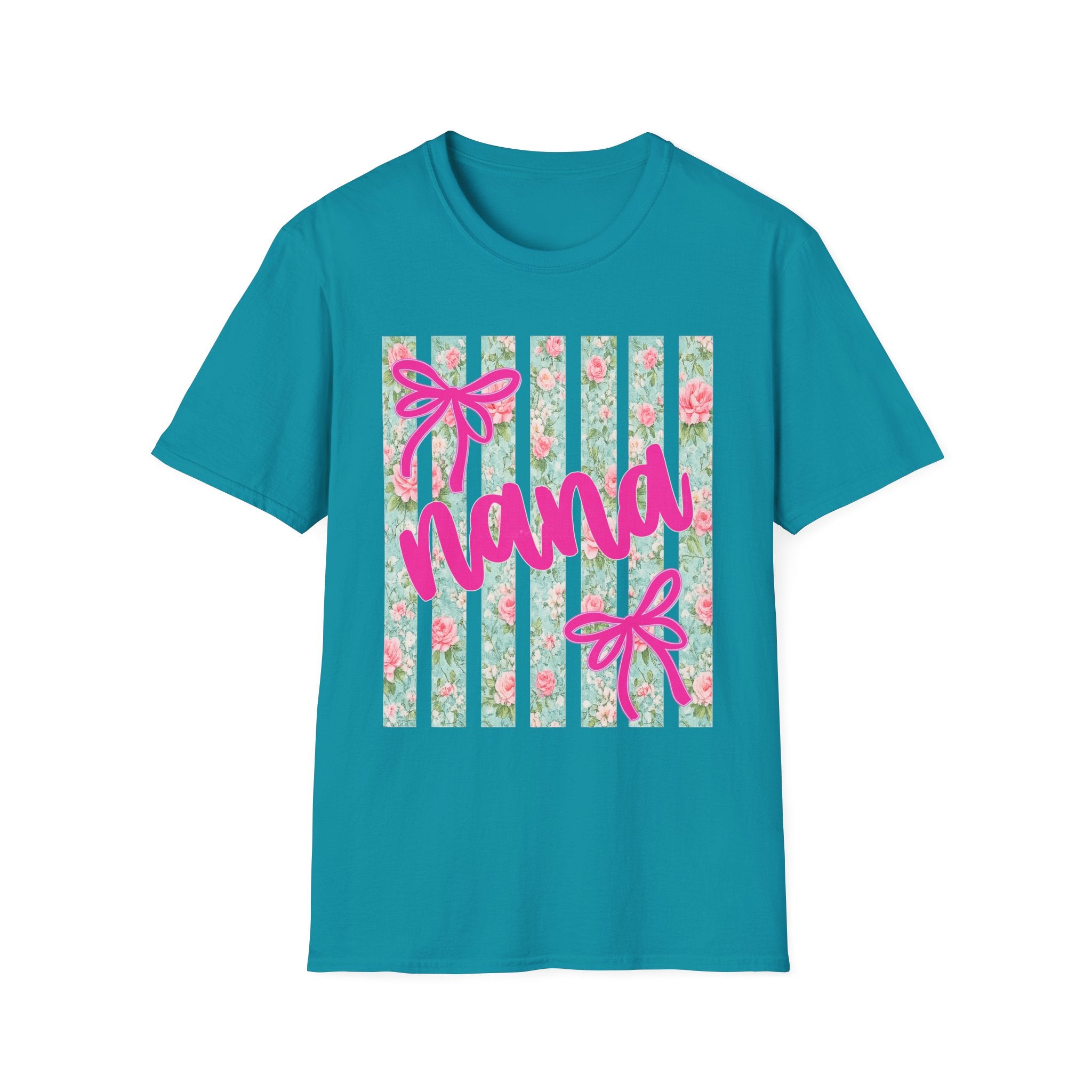 Nana Floral Stripe T-Shirt
