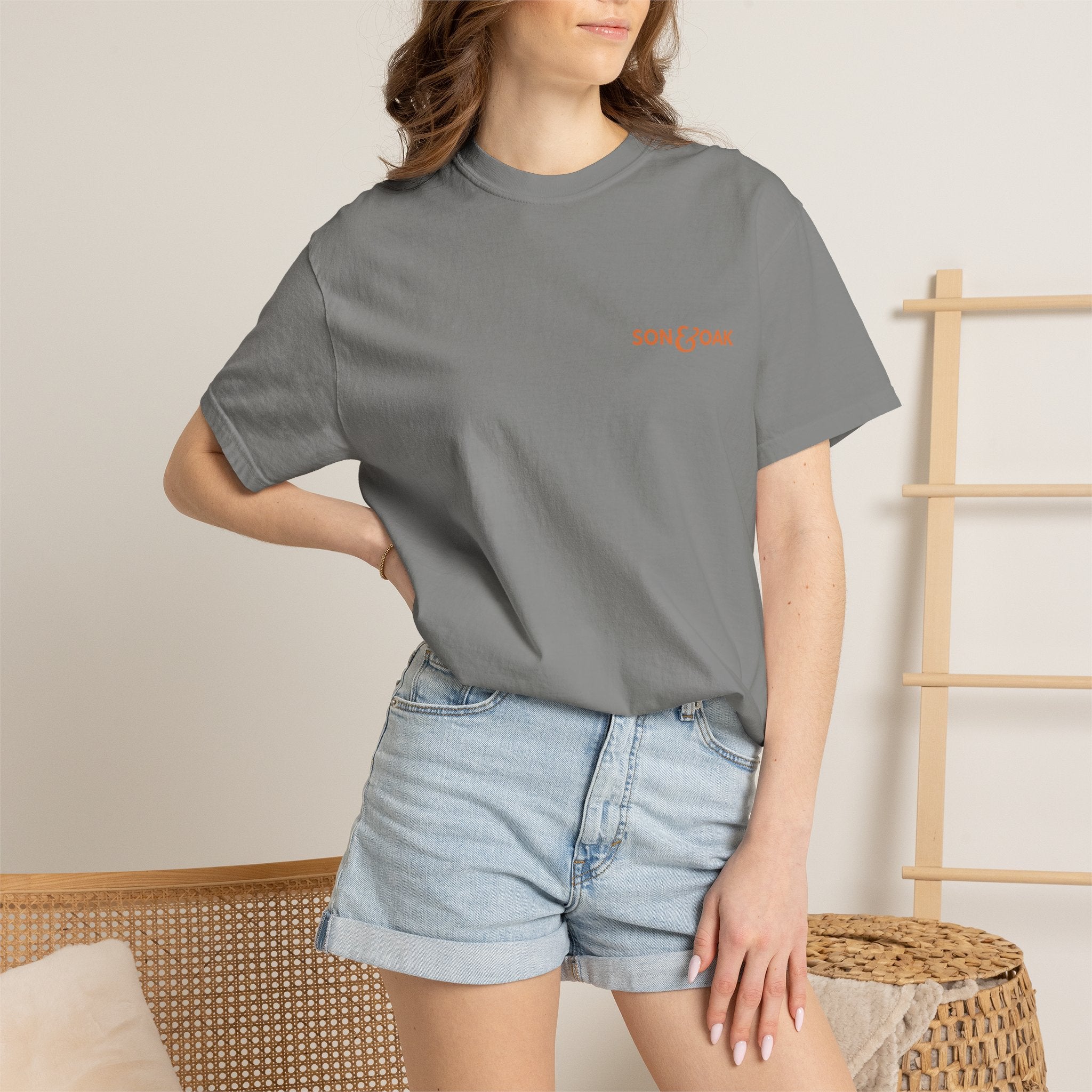 Sunset Palm Tee