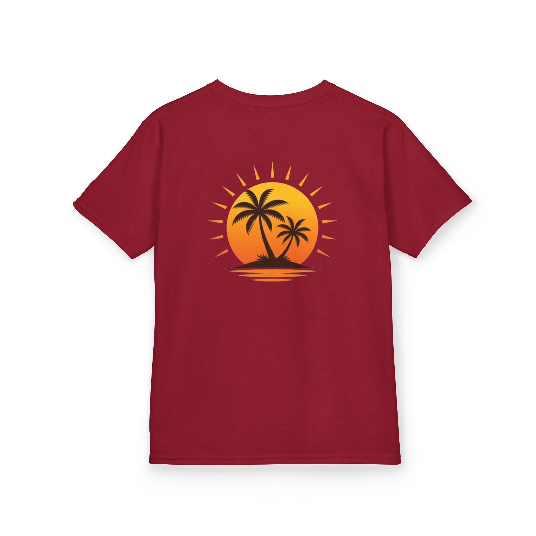 Kids Tee — Sunset Palm Tree