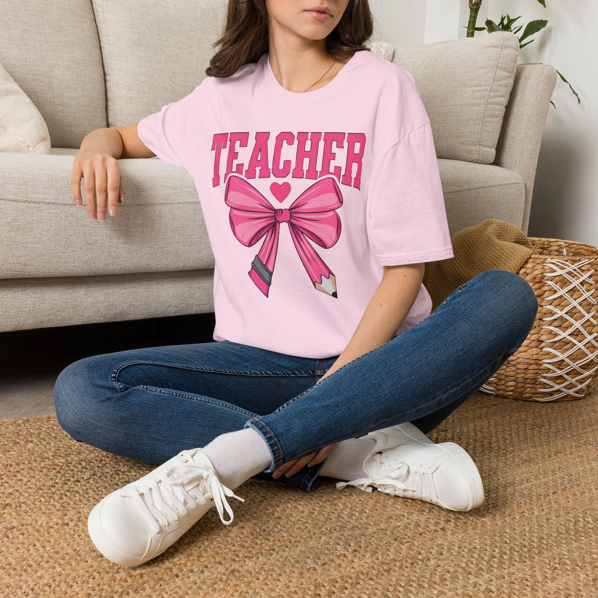 Teacher Bow T‑Shirt