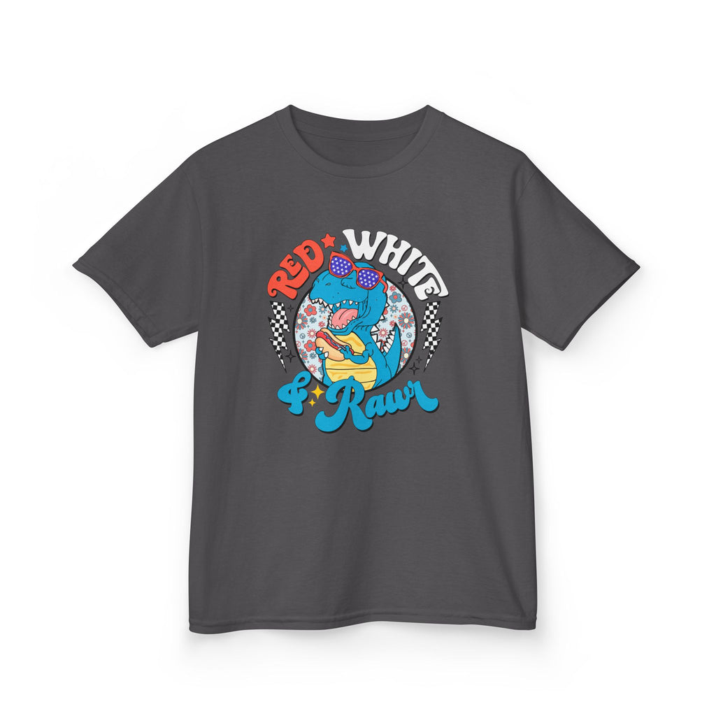 Kids Tee — Red White & Roar Retro