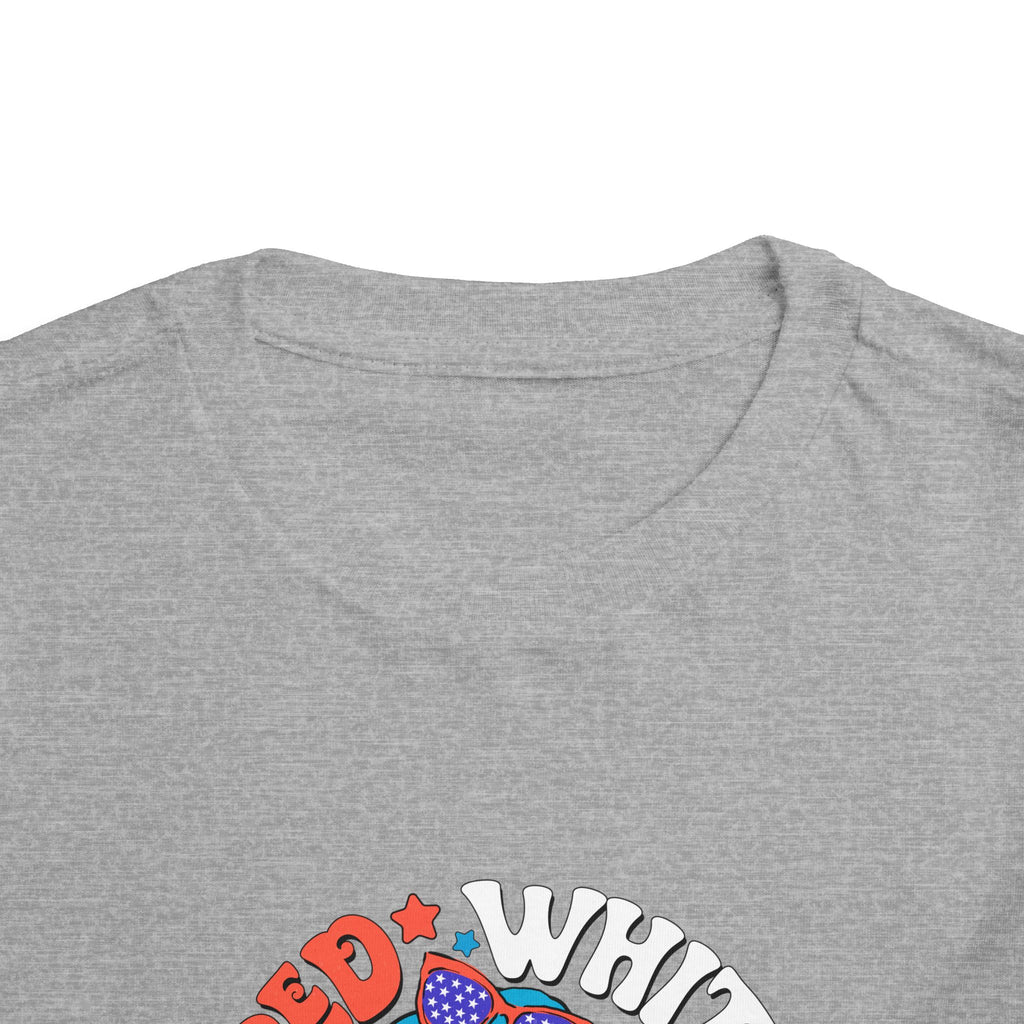 Toddler Tee — Red White & Roar Retro