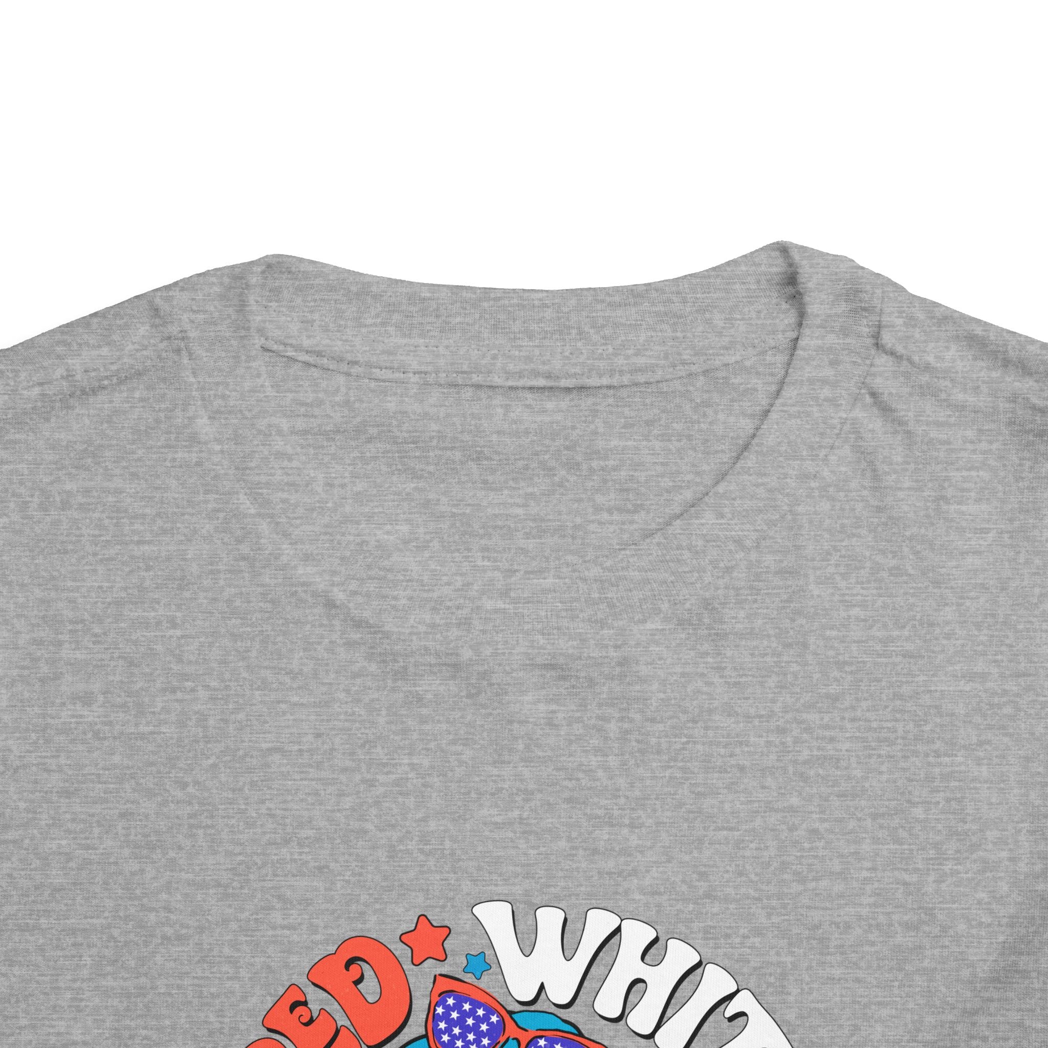 Toddler Tee — Red White & Roar Retro