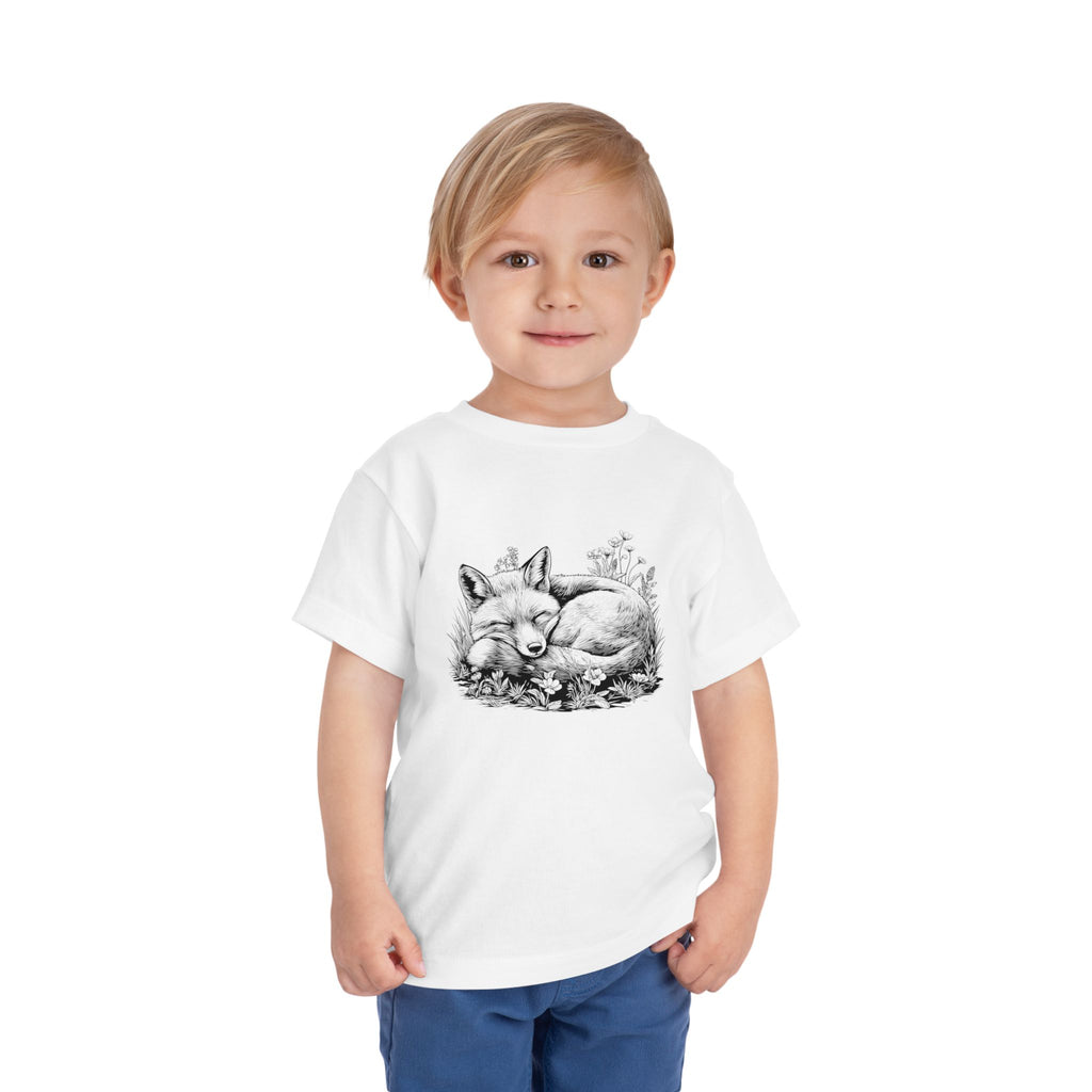 Sleeping Fox Toddler Tee