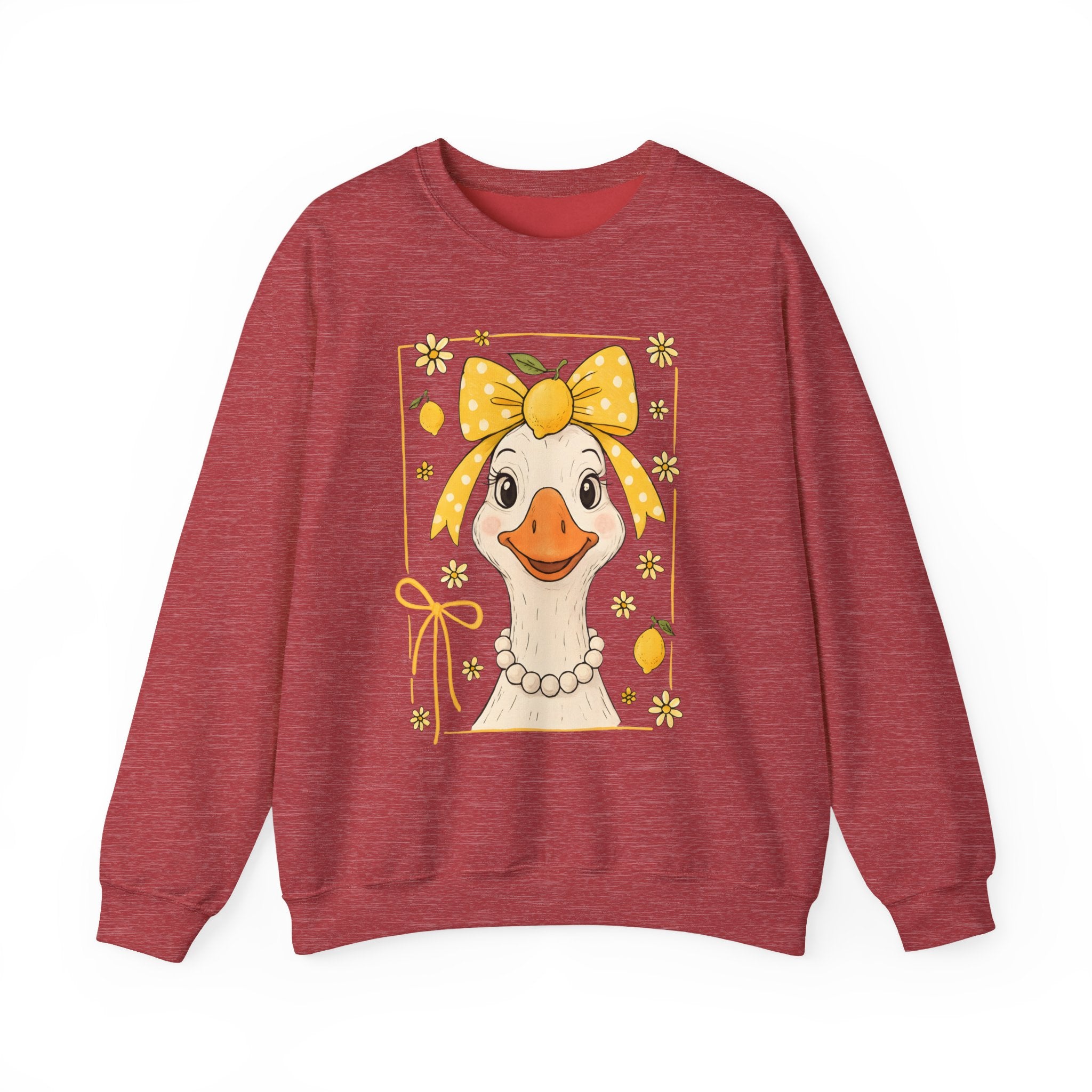 Duck Portrait Crewneck Sweatshirt
