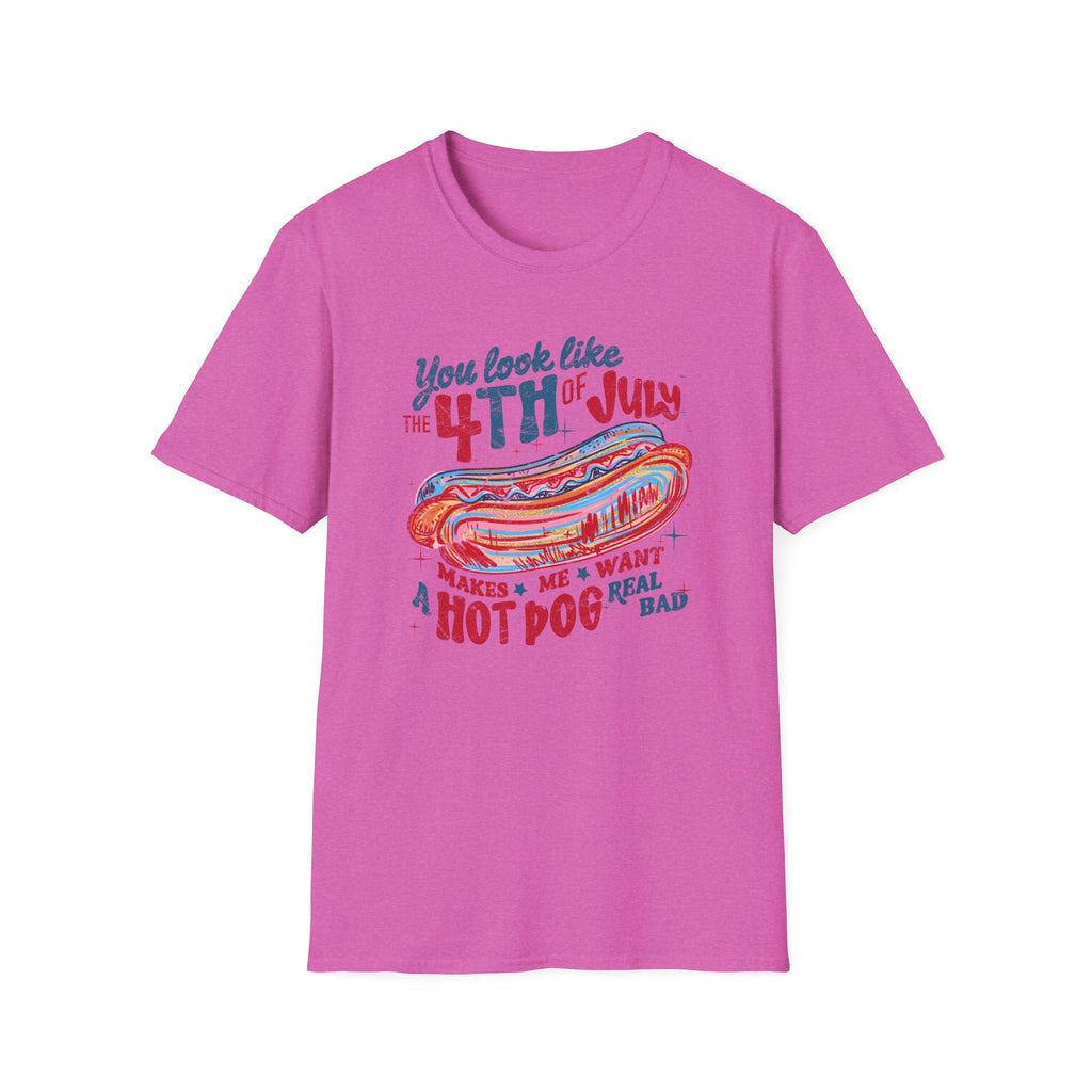 4th of July Hot Dog Tee