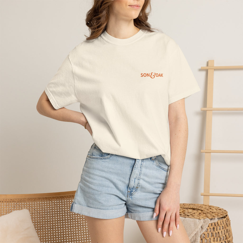 Sunset Palm Tee